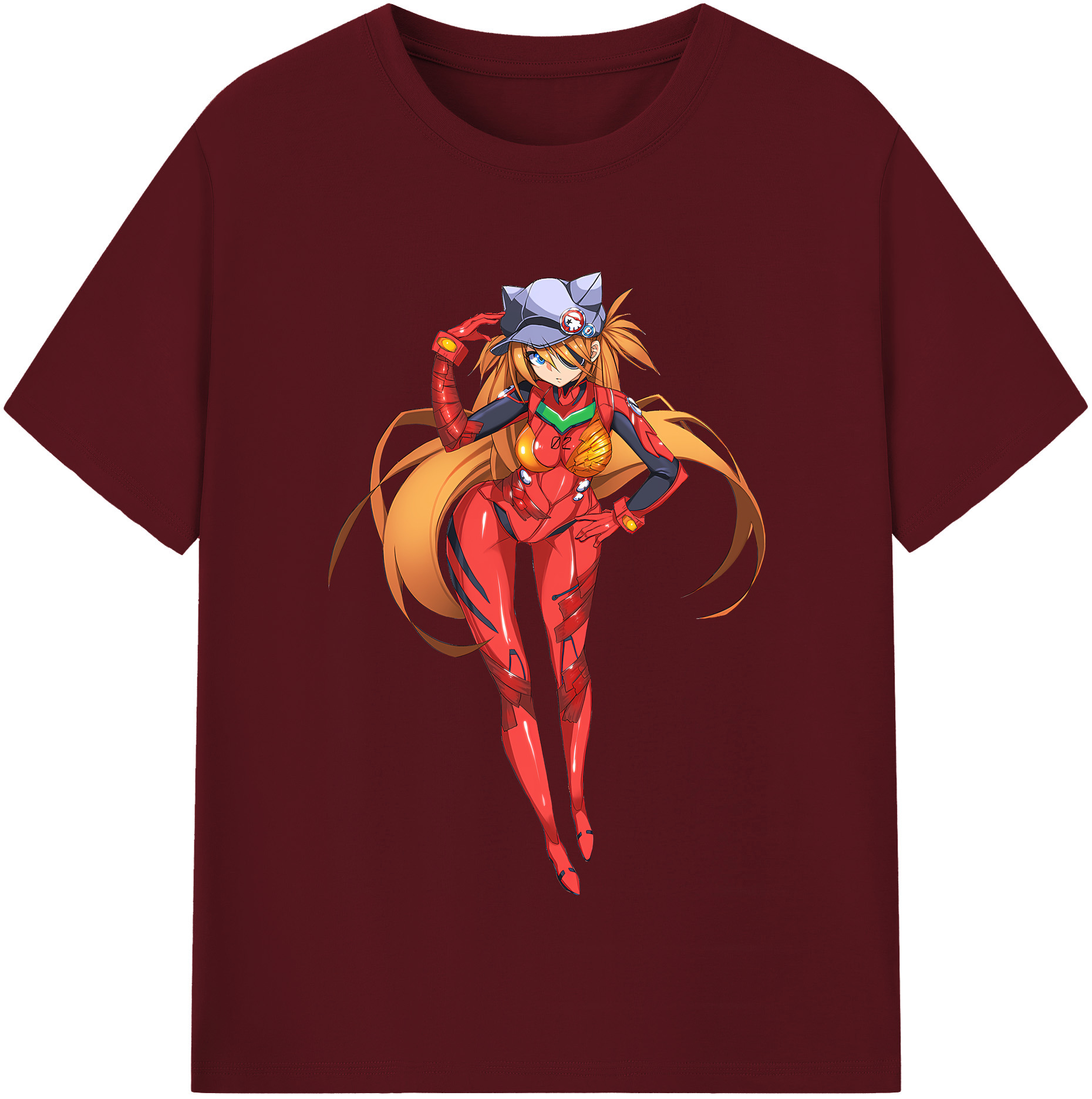 （画像用） EVA 新世紀エヴァンゲリオン 綿100％半袖Tシャツ（フロントプリント）